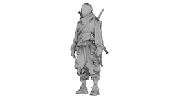 Ninja Midnight Shadow Warrior 3d model