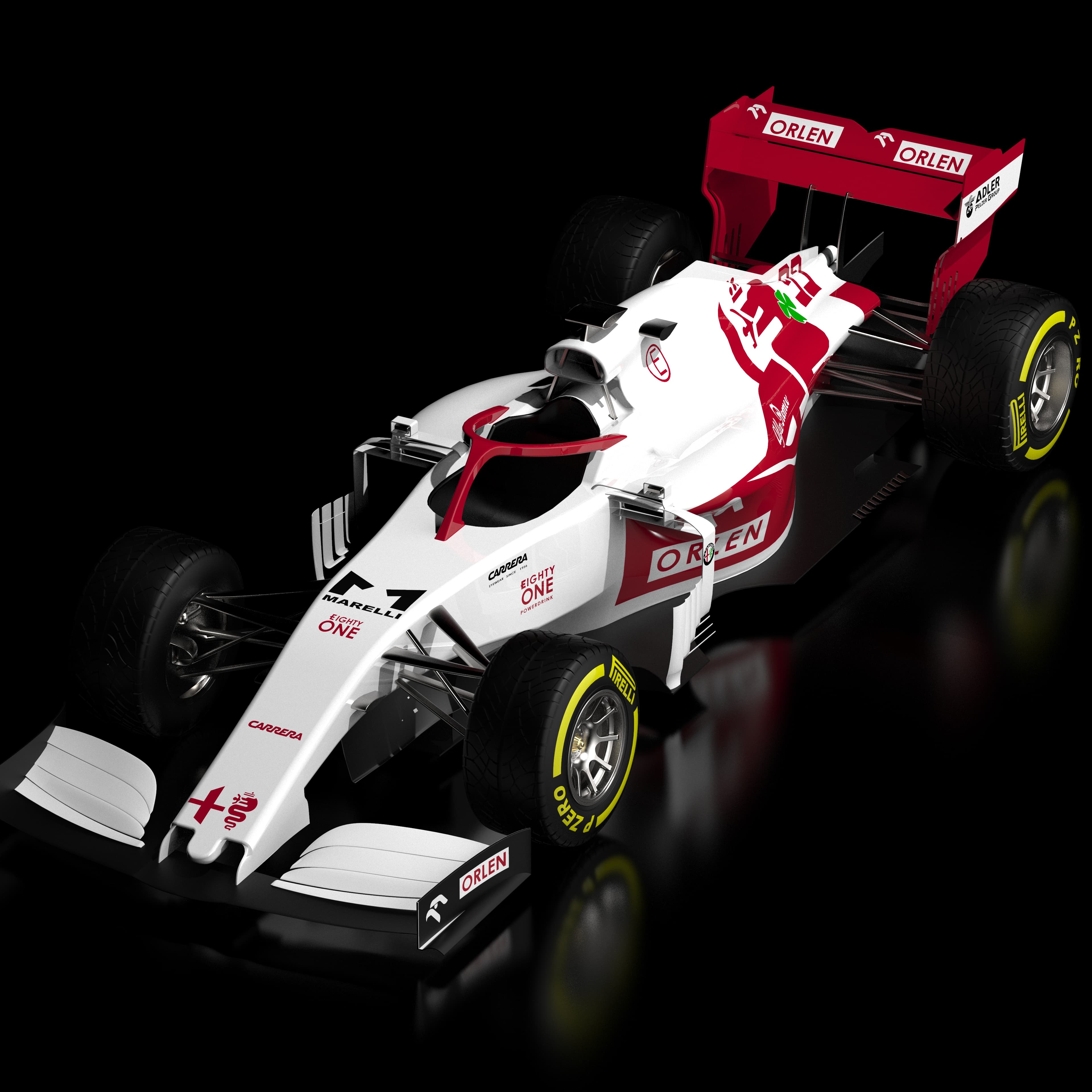 F1 Alfa Romeo 3d model