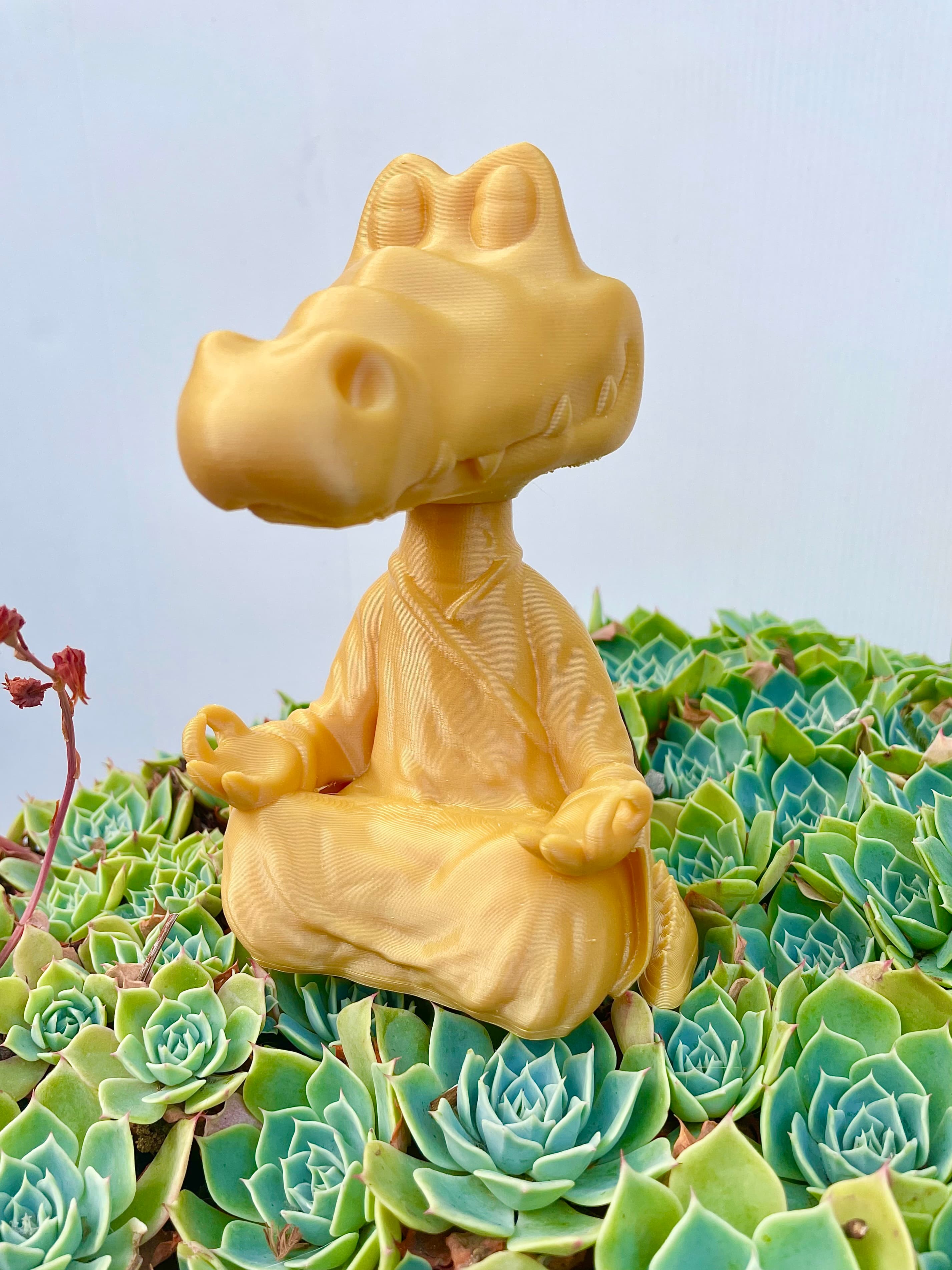 Zen Animals - Crocodile 3d model