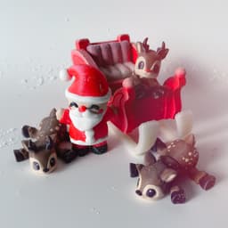 Santa flexi 3d model