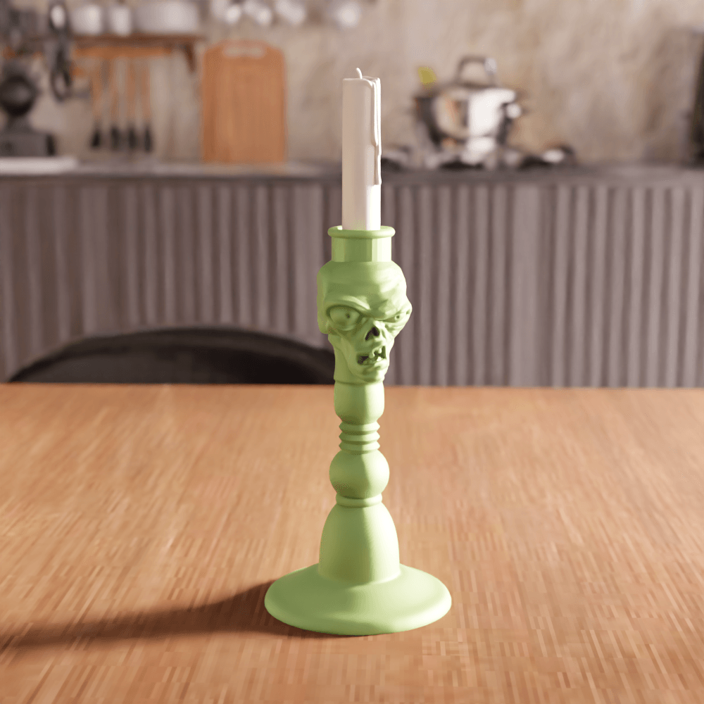 Zombie Monster Candlestick Holder 3d model