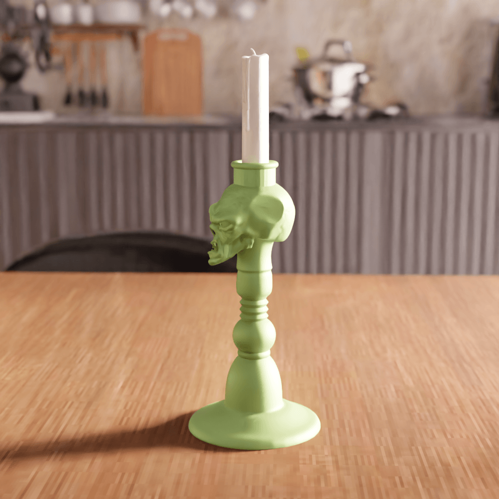 Zombie Monster Candlestick Holder 3d model