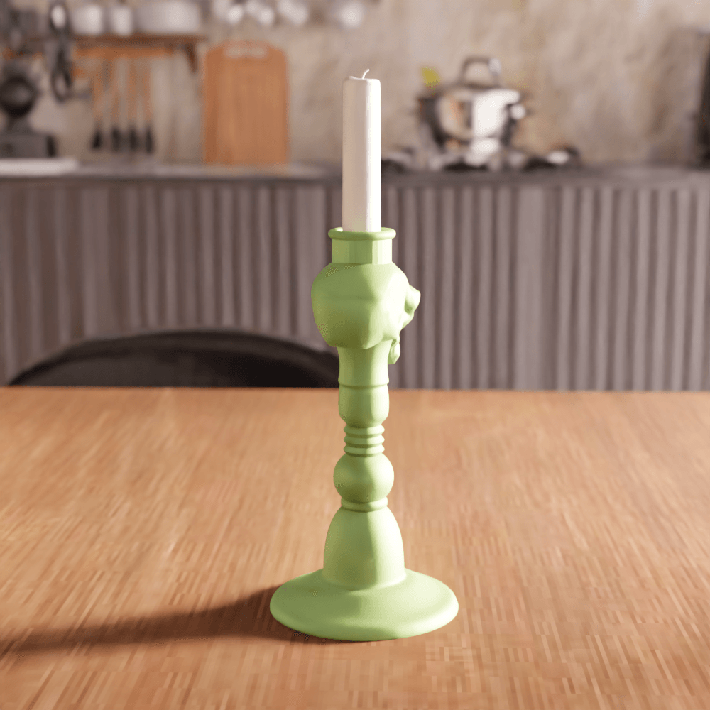 Zombie Monster Candlestick Holder 3d model