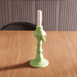 Zombie Monster Candlestick Holder 3d model