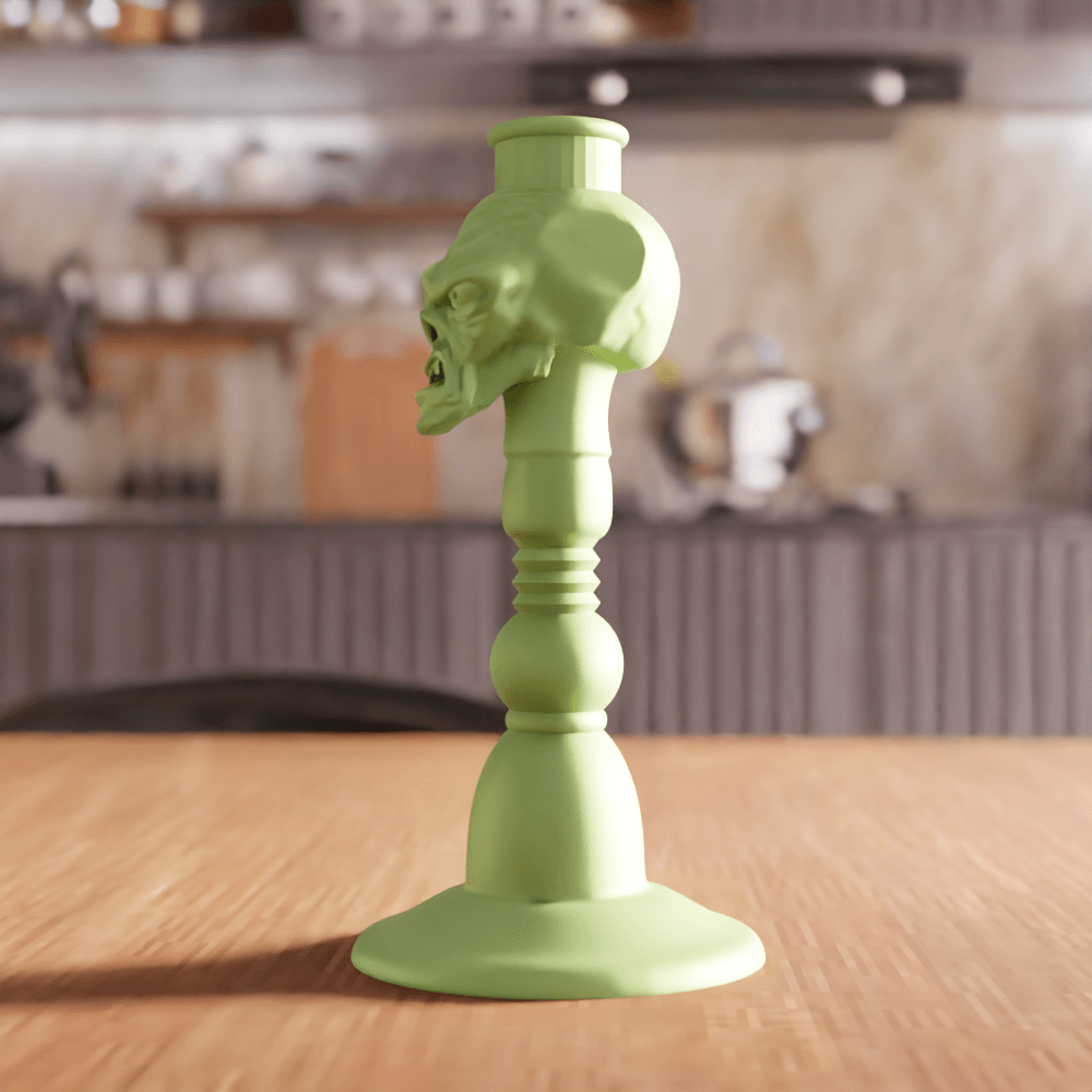 Zombie Monster Candlestick Holder 3d model