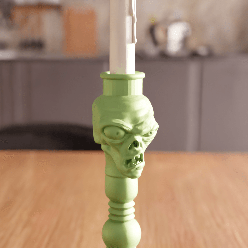 Zombie Monster Candlestick Holder 3d model