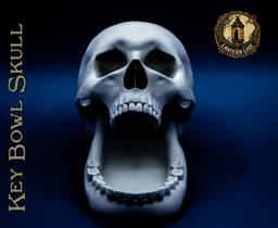 Key Bowl Skull (Pre Supported) 3d model