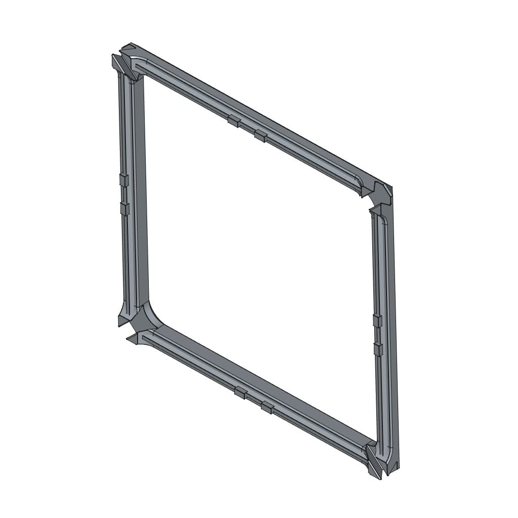 D-LOCK_BOX.4-4-B_TOP 3d model