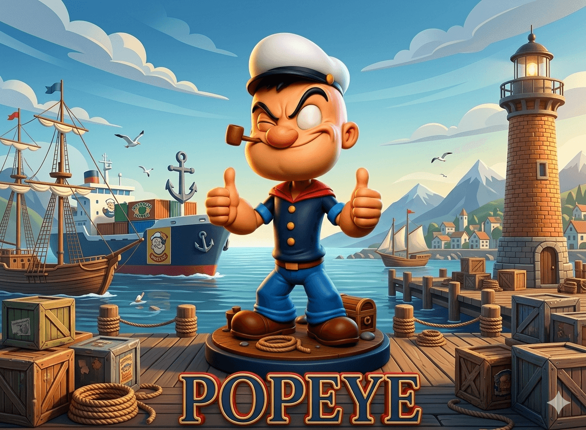 Popeye 3d model