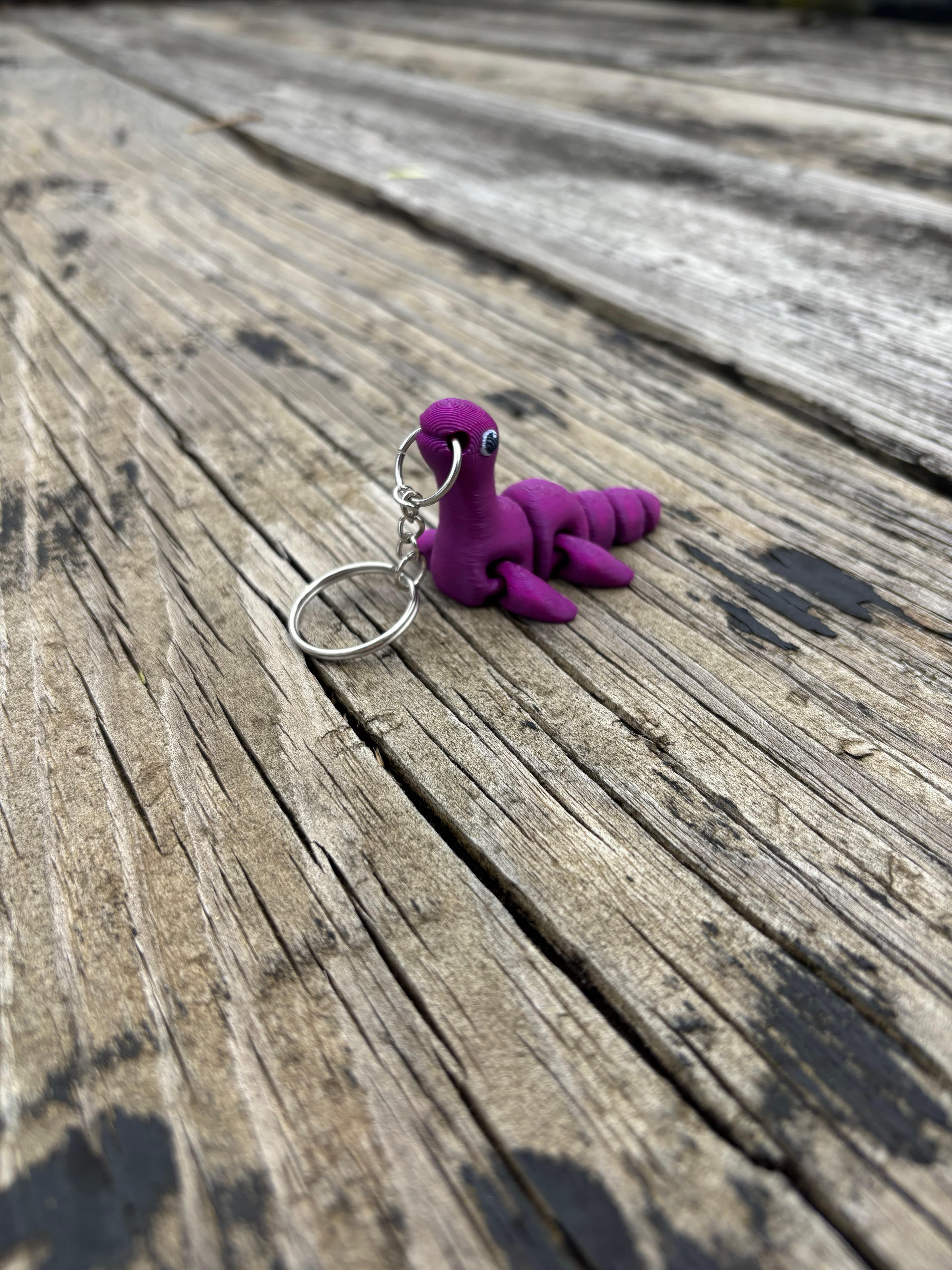 Nessa Keychain Fidget 3d model