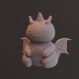 Cute Dragon 3d model