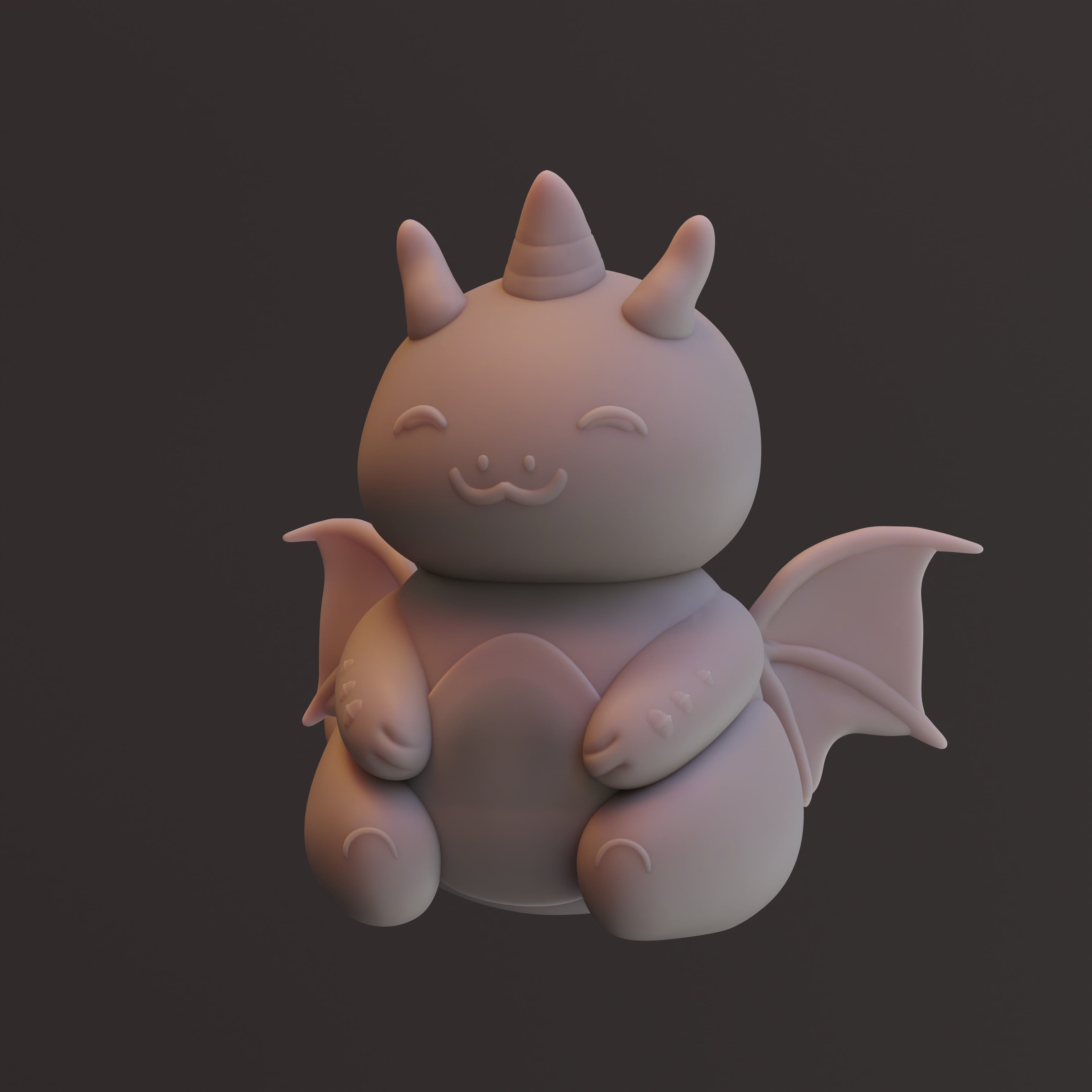 Cute Dragon 3d model