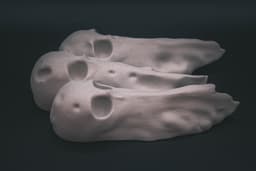 Tri Ghost Modular (Pre Supported) 3d model