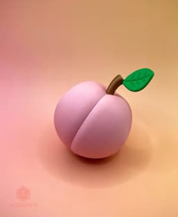 Bad Peach 3d model