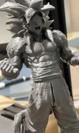Goku Super Saiyan 4 3d model
