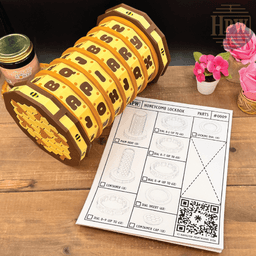 Honeycomb Lockbox 3d model