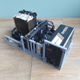 ATX basic open pc case / test bench 3d model