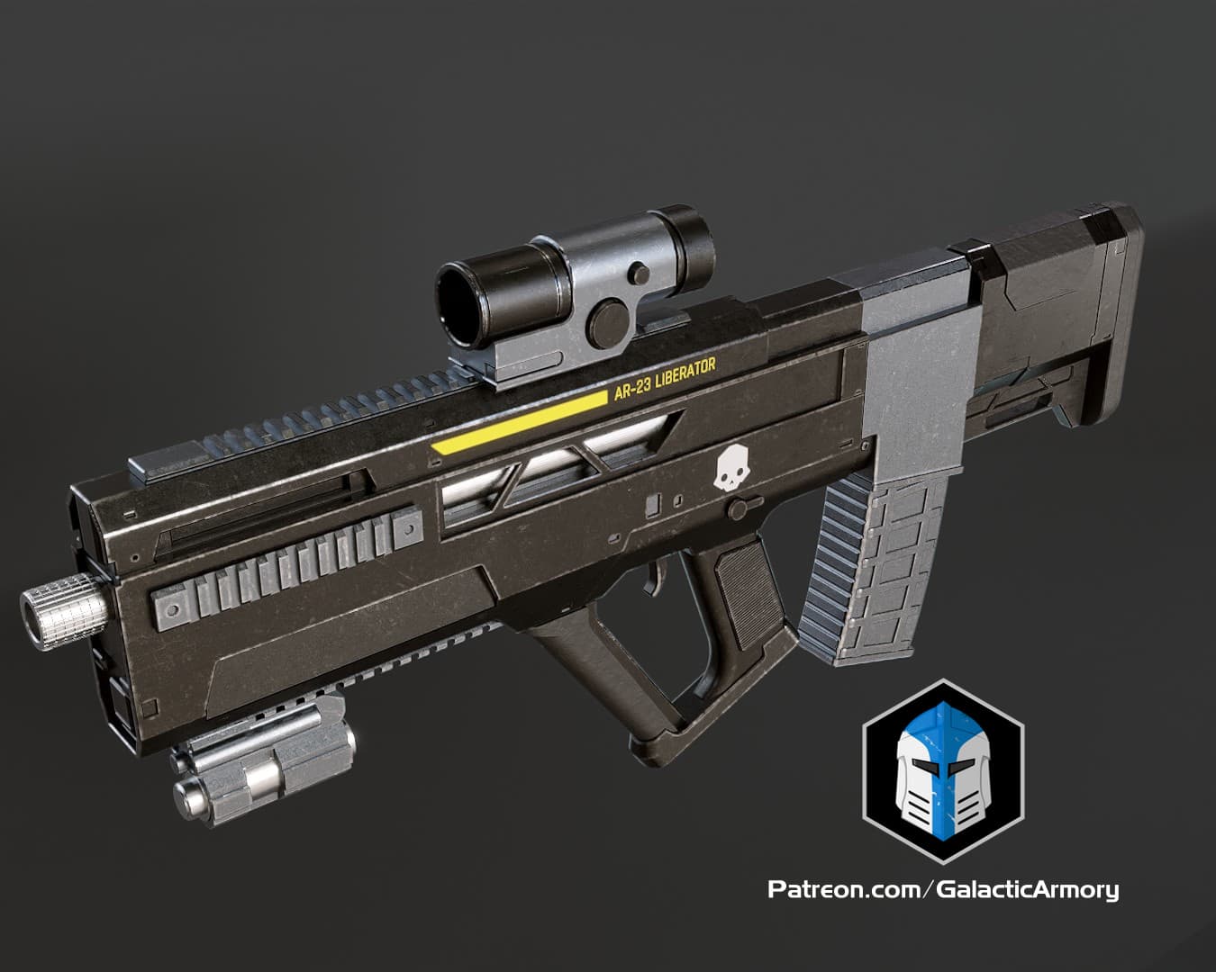 HD2 Liberator - Pro Version - 3D Print Files 3d model