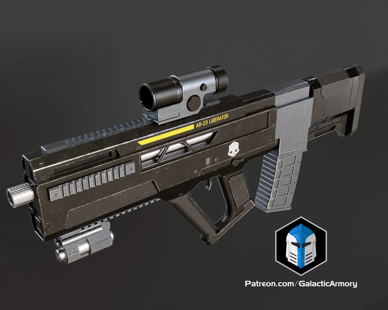 HD2 Liberator - Pro Version - 3D Print Files 3d model