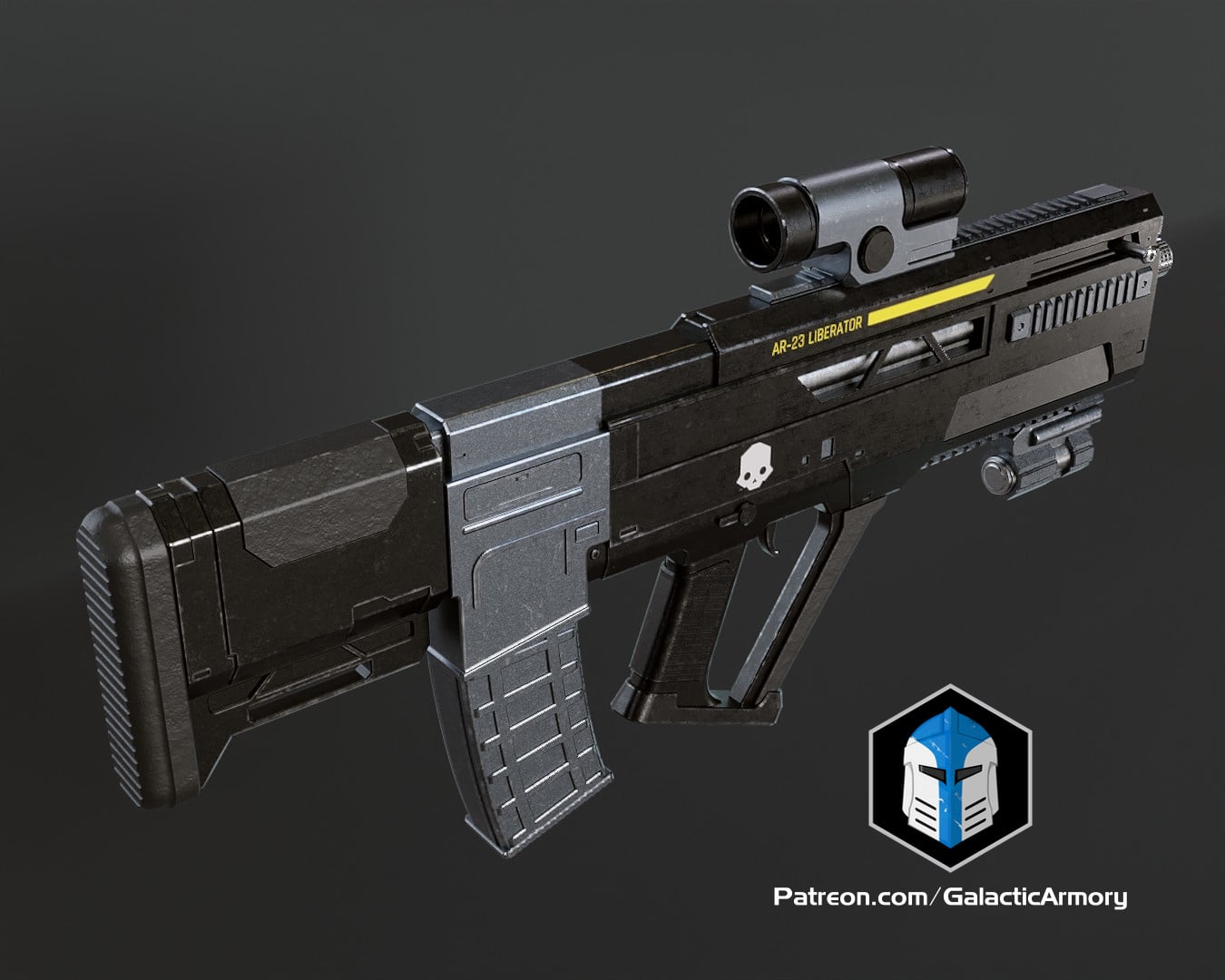 HD2 Liberator - Pro Version - 3D Print Files 3d model