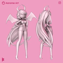 Verosika Helluba Boss 3d model