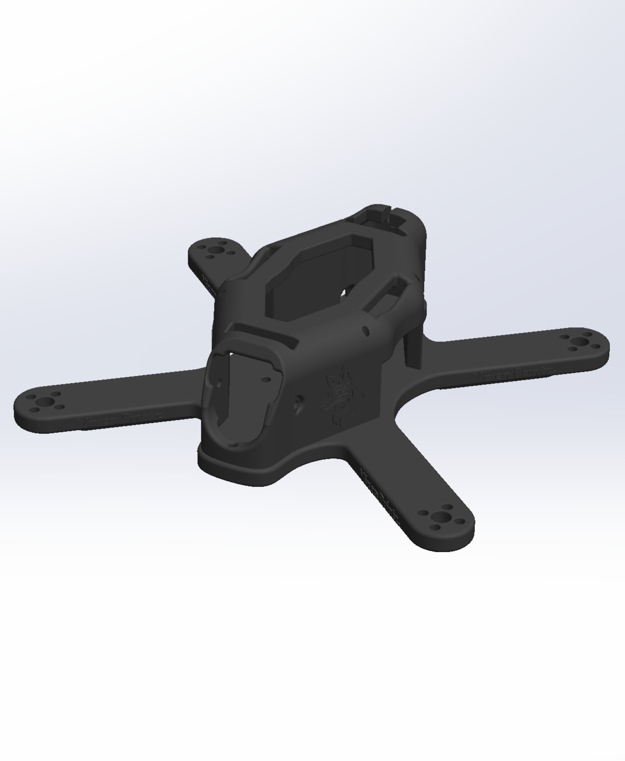3-Inch FPV Drone (Analog, 20x20 Stack) 3d model