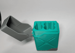 Chunky Clipper & Cigarettes Case 3d model