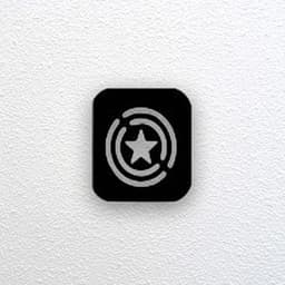 Captain America Wall Art 3d model