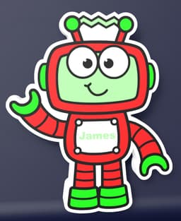Cute Robot – LED Strip compatible 3d model