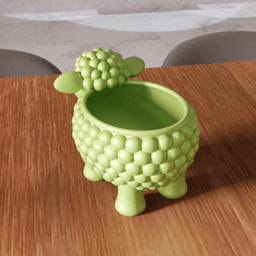 Sheep Planter and Multi-Purpose Organizer 3d model