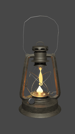 lantern 3d model.blend 3d model