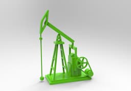Oil Pumpjack KSA Saudi Arabia Petroleum 3d model