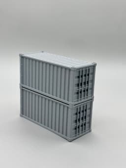 Stackable Display Shipping Containers Hot Wheels / Matchbox 3d model