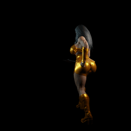 Female Roman Warrior v2.0 3d model