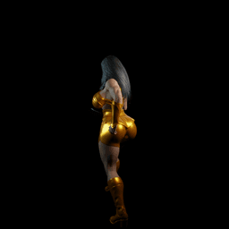 Female Roman Warrior v2.0 3d model