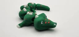 Articulated Alligator - Fred 3d model