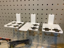 Gridfinity Peg Board Storage v2 3d model