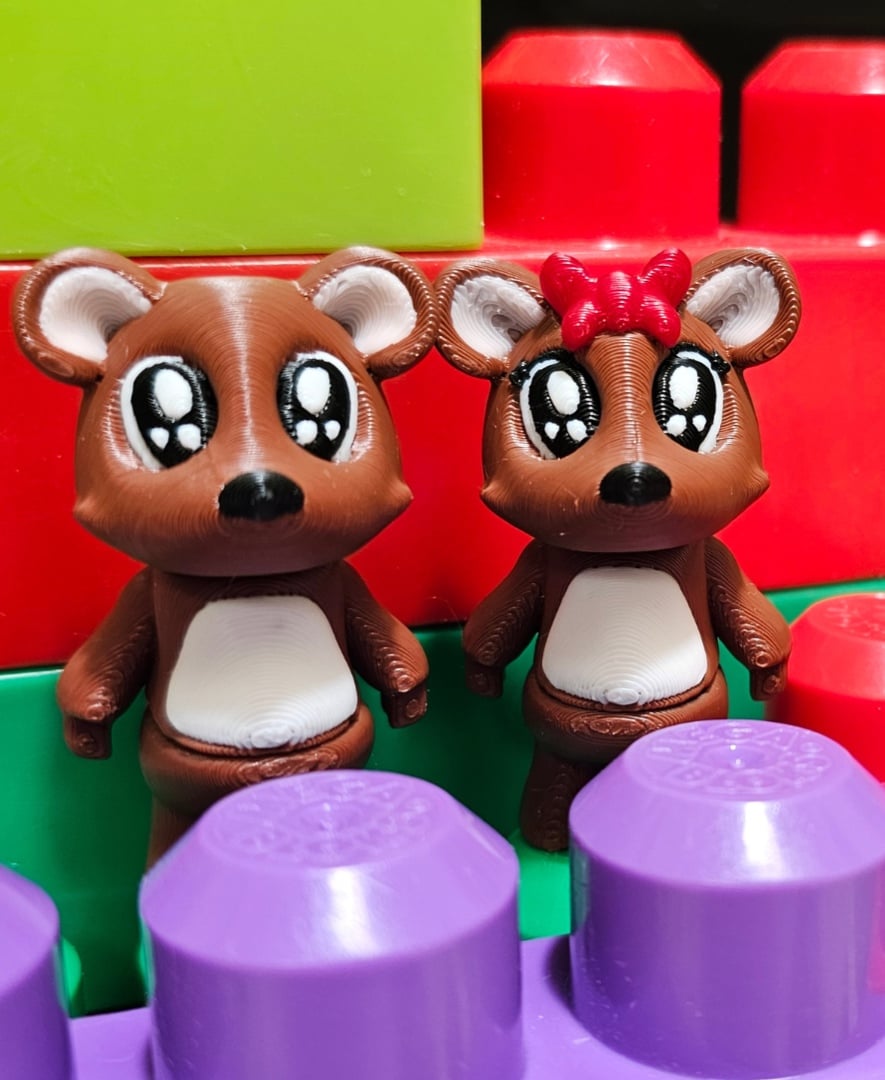 Bear Flexi - Friendship Bears 3d model