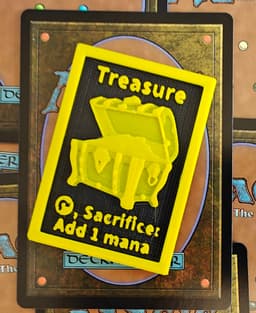 MTG Treasure Token 3d model