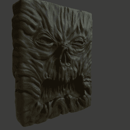 evil dead -necronomicon book 3d model