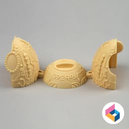 Foldable easter egg 3d model