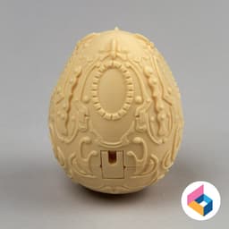 Foldable easter egg 3d model