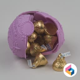 Foldable easter egg 3d model