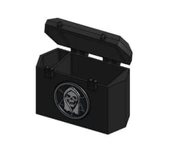 Caja para cartas 3d model