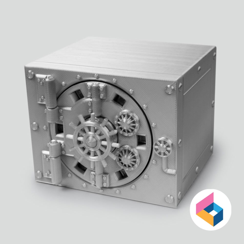 Safe vault storage(box) 3d model