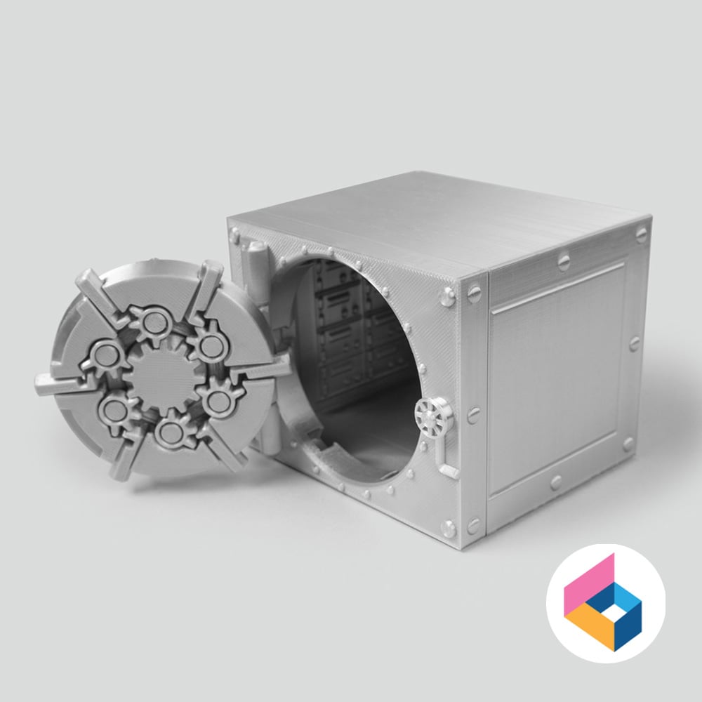 Safe vault storage(box) 3d model