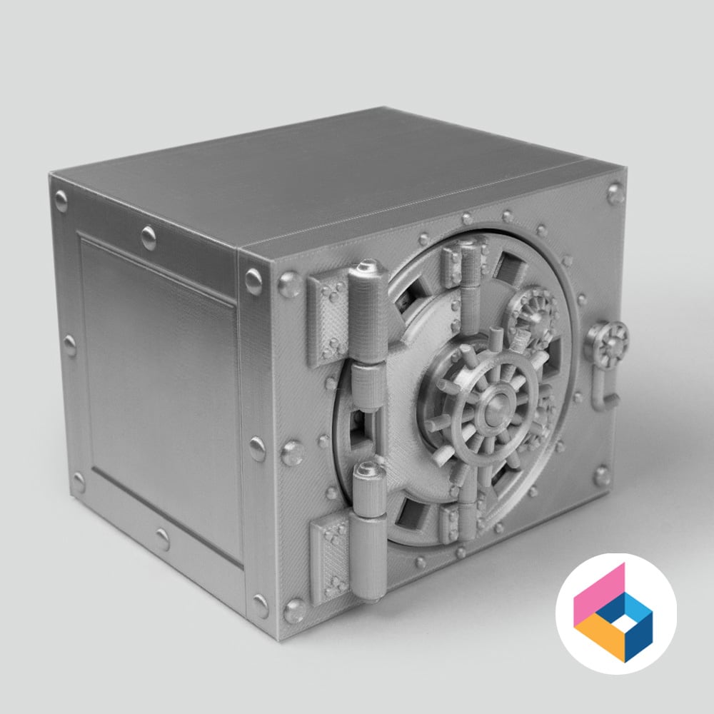 Safe vault storage(box) 3d model