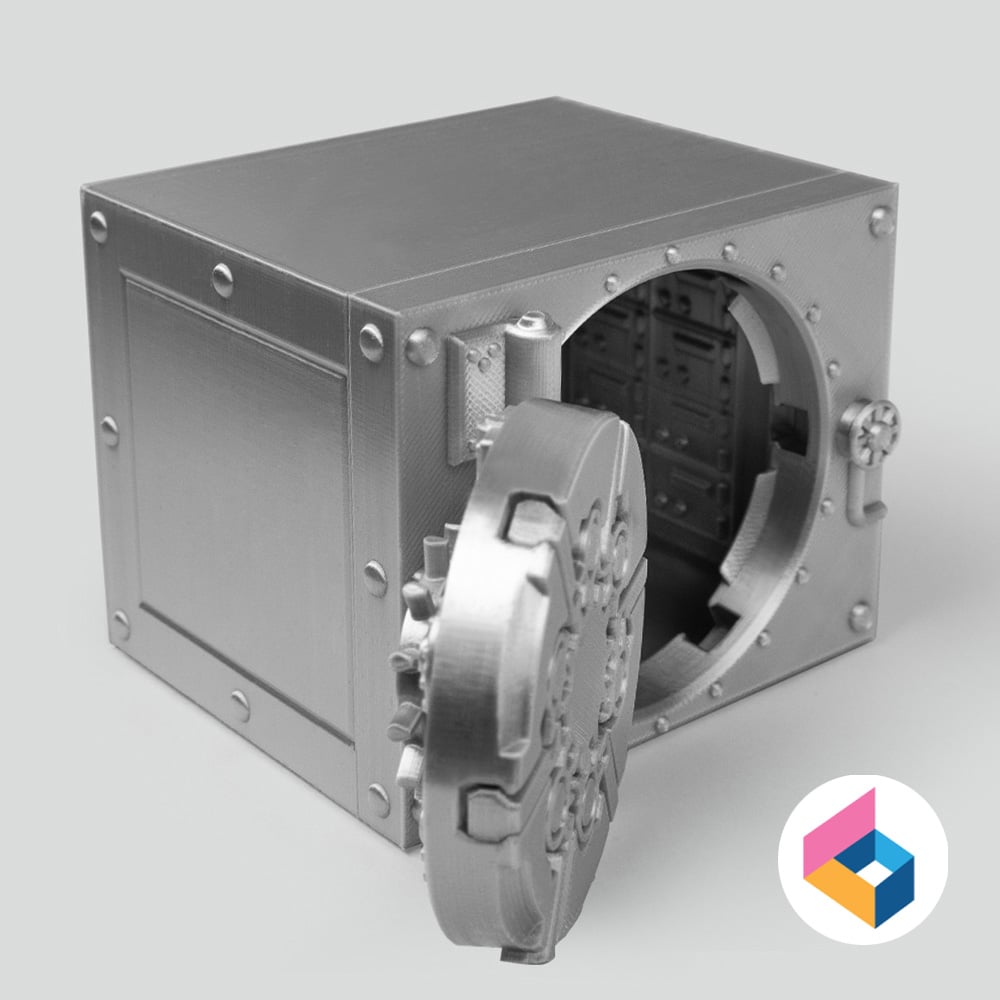 Safe vault storage(box) 3d model