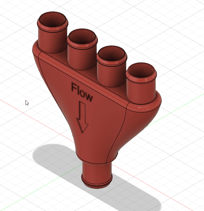 Quadruple manifold v1.stl 3d model