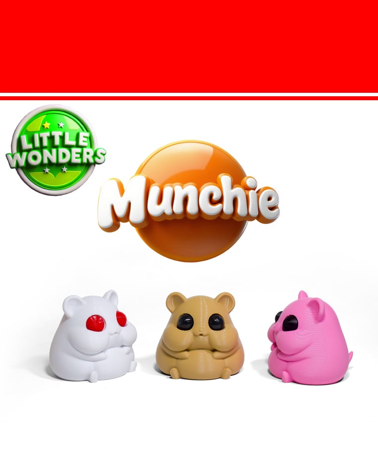 Hamster figurine 3d model